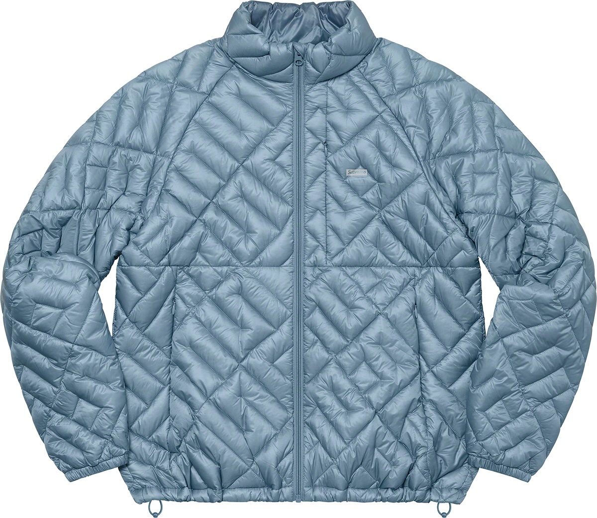 Spellout Quilted Lightweight Down Jacket view 7